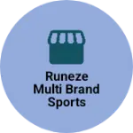 Business logo of Runeze multi brand sports showroom