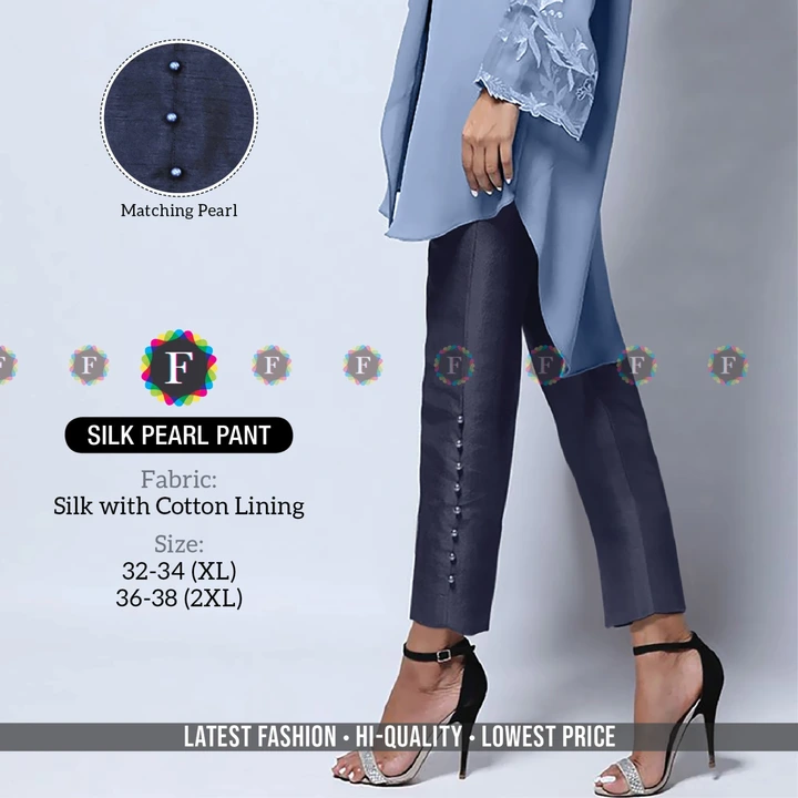 Silk pearl pant uploaded by Rise earth india on 6/18/2023