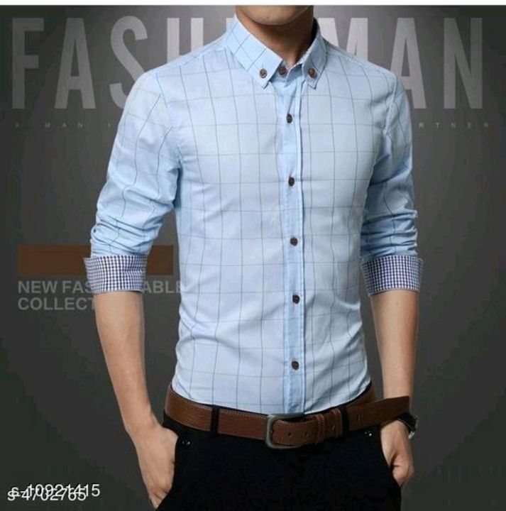 Mens casual shirts uploaded by business on 3/14/2021