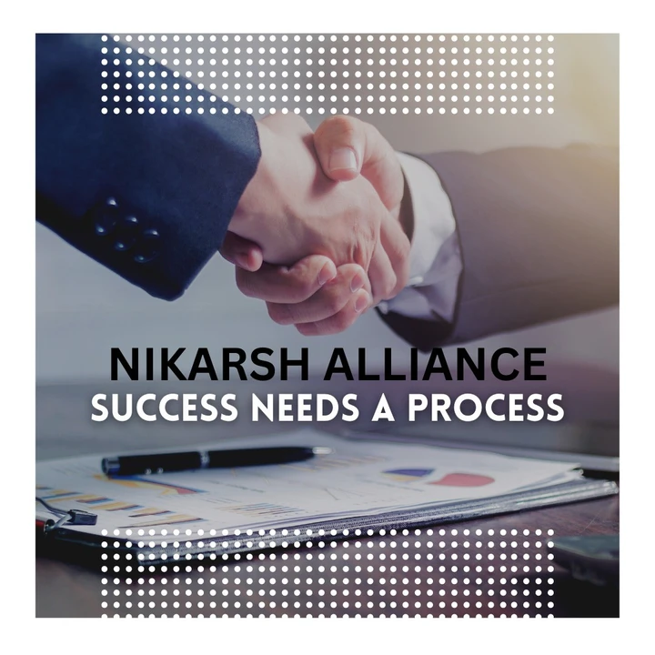 Visiting card store images of Nikarsh alliance