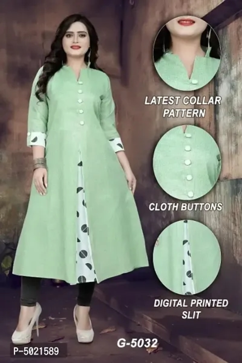 Cotton designer kurti uploaded by Grocery on 6/18/2023