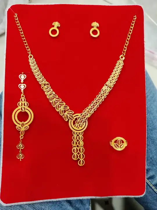 Stunnjng Vold Plated Jewellery  uploaded by business on 6/18/2023