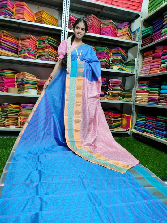 Silk sarees under 450 uploaded by Sri Nanthini Tex on 6/18/2023