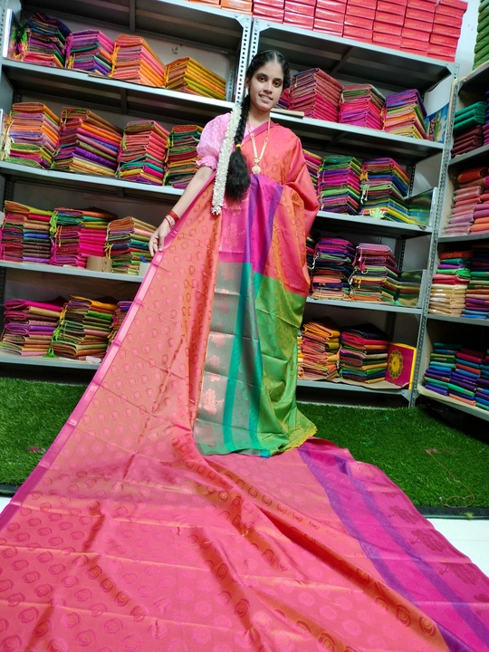 Silk sarees uploaded by Sri Nanthini Tex on 6/18/2023