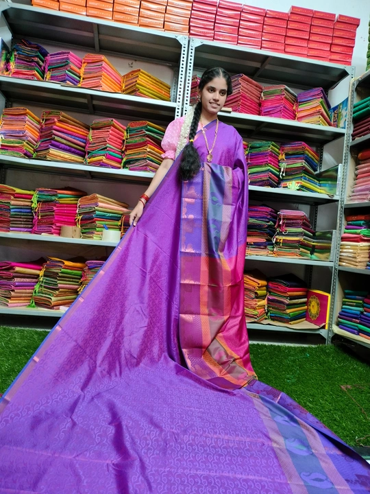 Silk sarees uploaded by Sri Nanthini Tex on 6/18/2023