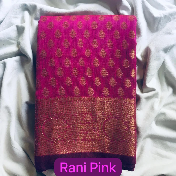 Silk Cotton Banarasi Saree  uploaded by V'VERSE on 6/18/2023