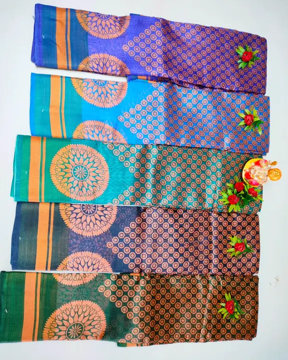 Daily wear sarees  uploaded by business on 6/18/2023