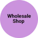 Business logo of wholesale shop