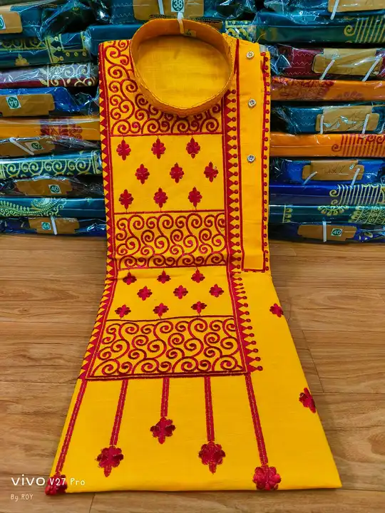 Embroidery work Panjabi  uploaded by Saree Bazzer on 5/3/2024