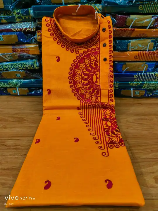 Embroidery work Panjabi  uploaded by Saree Bazzer on 6/18/2023
