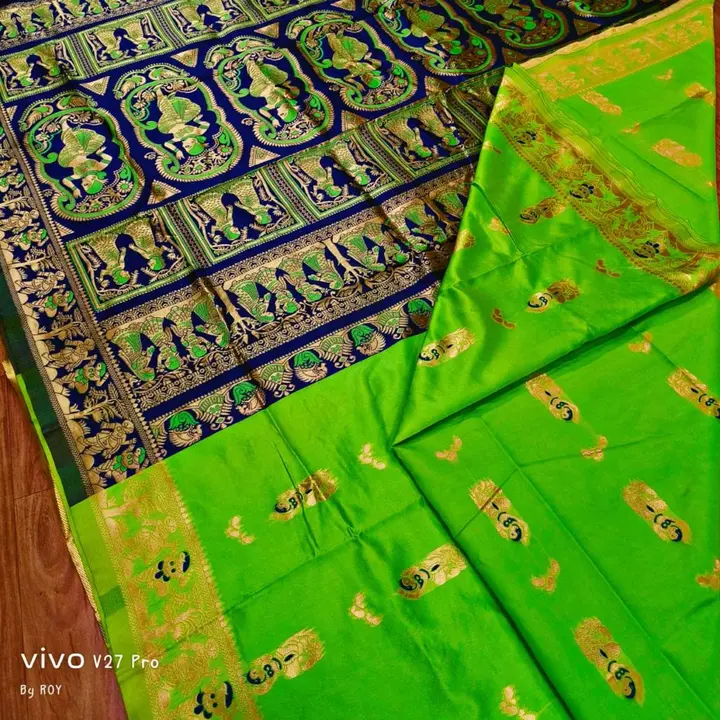 Baluchuri silk with bp  uploaded by Saree Bazzer on 6/18/2023