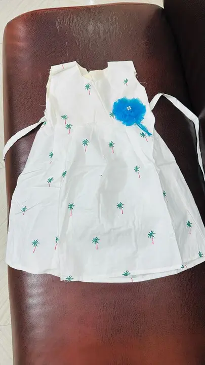 Kids frock minimum 100 p rate 75 Rs  uploaded by Aiza garments on 6/18/2023