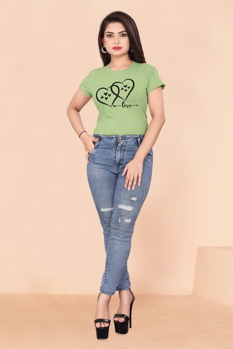 Womens Crop Top Tshirts  uploaded by CRYSTON INDIA on 5/28/2024