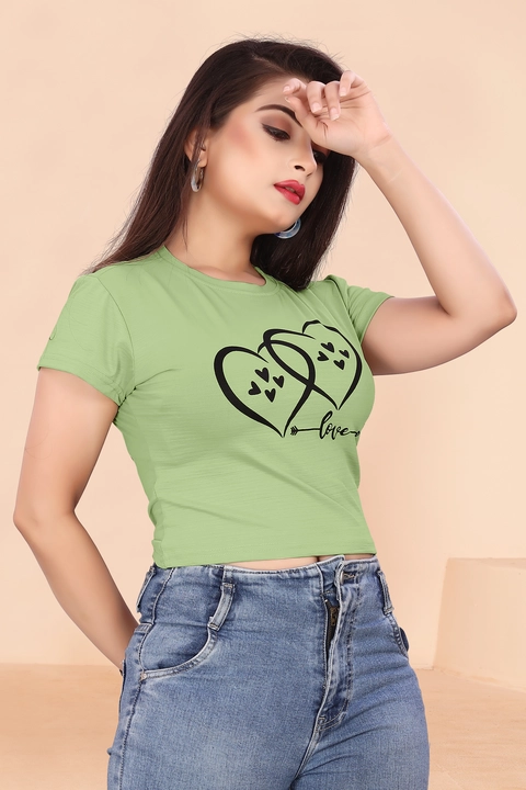 Womens Crop Top Tshirts  uploaded by CRYSTON INDIA on 6/18/2023