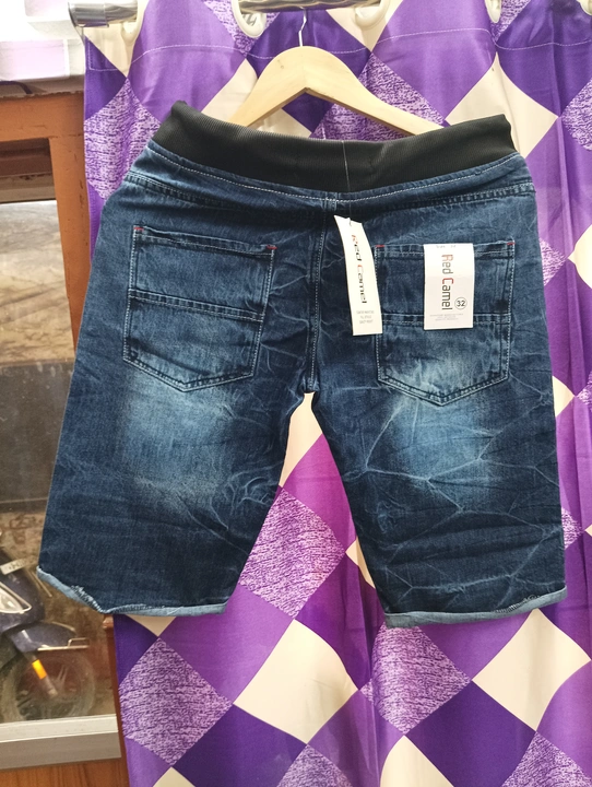 Denim shorts uploaded by business on 6/18/2023