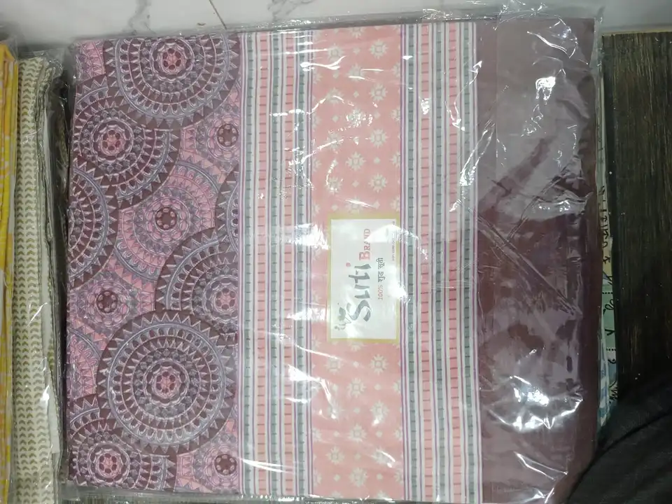 63×90 singel bed pair bedsheets uploaded by Tanya Handloom (suti brand) on 6/18/2023