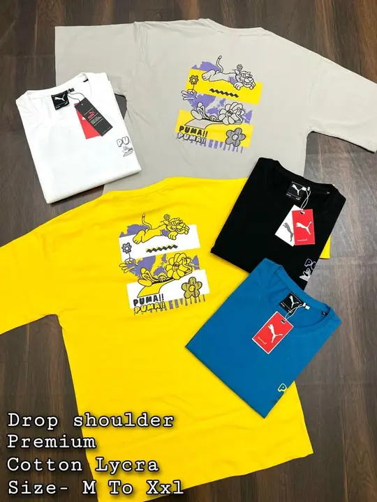 Drop shoulder t-shirt  uploaded by Ar wholesale on 6/18/2023
