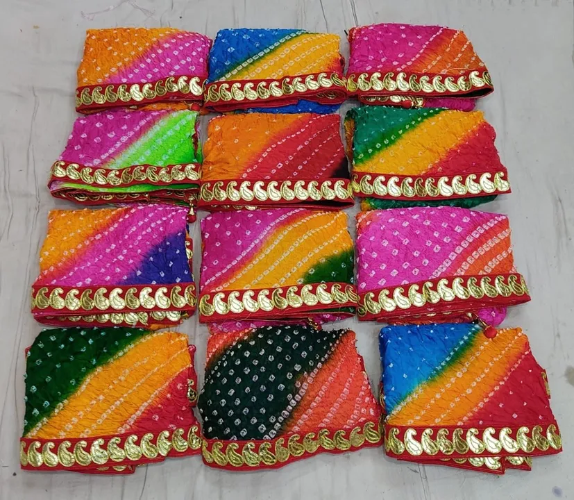 Multicolor Bandhini Duppata  uploaded by Ambika on 6/18/2023