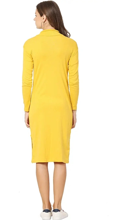 Full sleeve short knee dress for girls uploaded by Karn cloth house on 6/18/2023