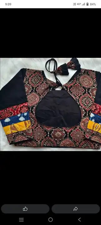 Ajrak blouse  uploaded by RUPAM FASHION on 6/18/2023