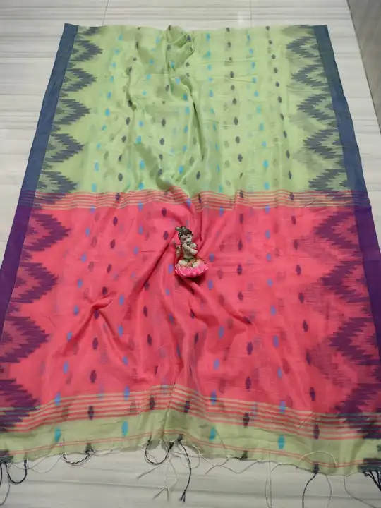 Handloom khadi cotton silk saree  uploaded by SHANTI SAREE PALACE on 6/18/2023