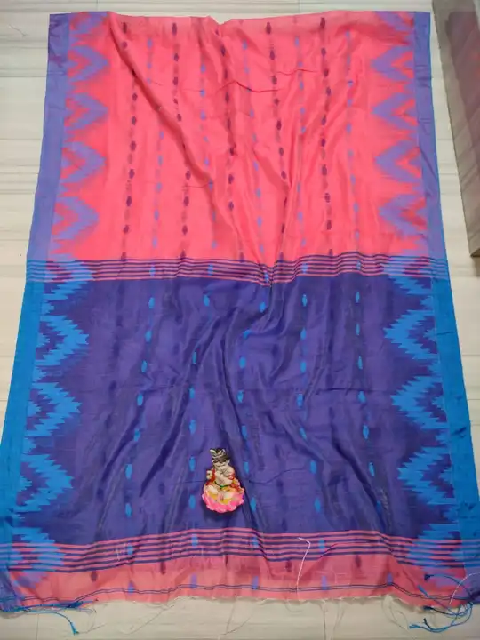 Handloom khadi cotton silk saree  uploaded by business on 6/18/2023