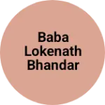 Business logo of Baba Lokenath Bhandar