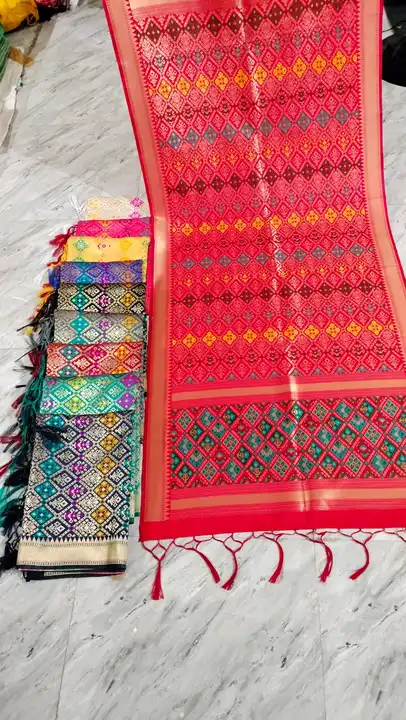 Baranasi katan silk multi coloured Mina khem khab dupatta  uploaded by Silko Tex  on 6/18/2023