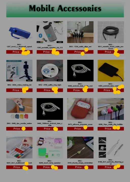 Mobile accessories wholesale uploaded by business on 6/18/2023