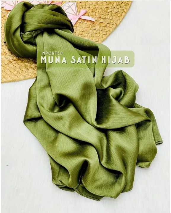 Muna satin  uploaded by Patel Hijab fashion on 6/19/2023