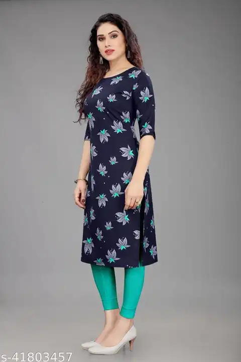 Facy American creap kurti..s to xxl size mix minimum 100 pice  uploaded by Meena creation on 6/19/2023