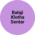 Business logo of Balaji klotha sentar
