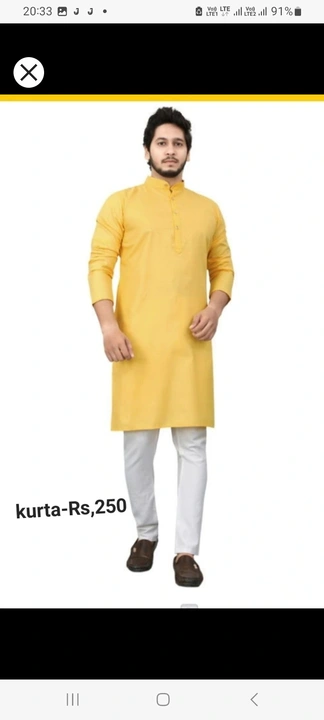 Men Kurta uploaded by Lovely Garments on 6/19/2023