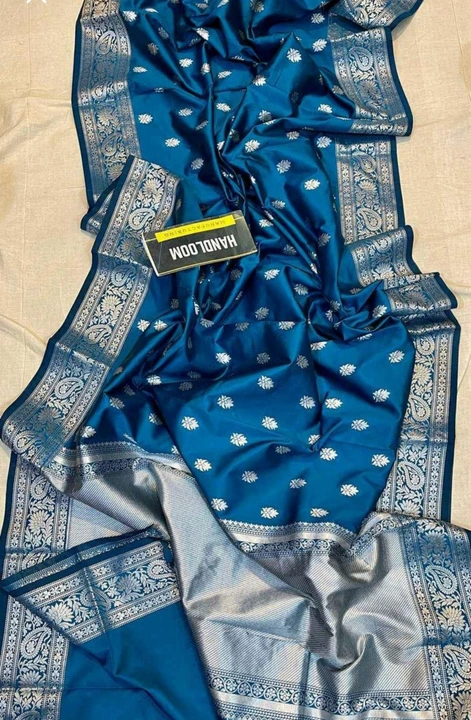 Banarasi LICHI silk saree  uploaded by Manufacture of banarasi fancy sarees  on 6/19/2023