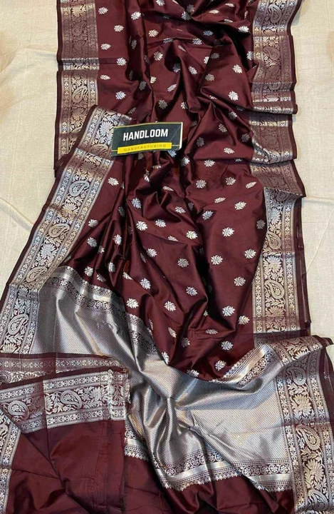 Banarasi LICHI silk saree  uploaded by Manufacture of banarasi fancy sarees  on 6/19/2023