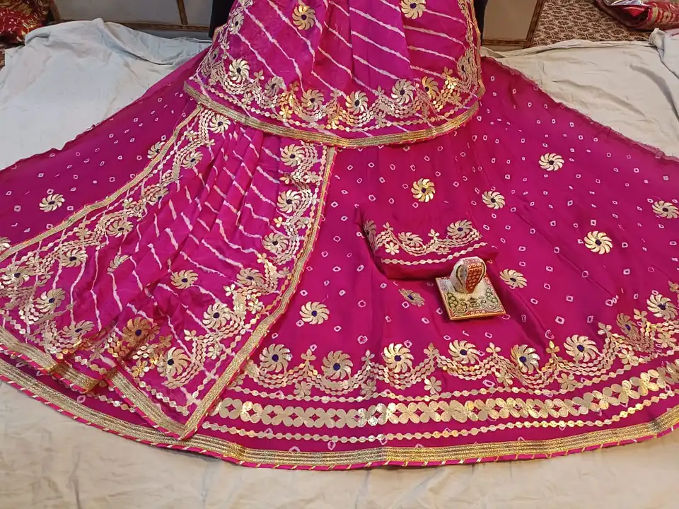 Gota patti lehenga  uploaded by business on 6/19/2023