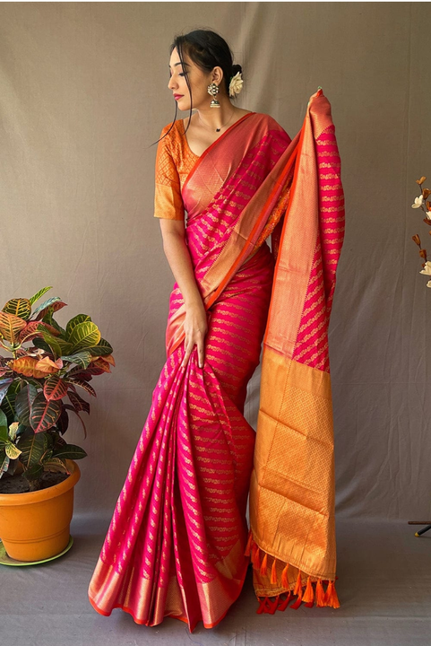 Saree uploaded by Lazy Fresh Designs  on 6/19/2023