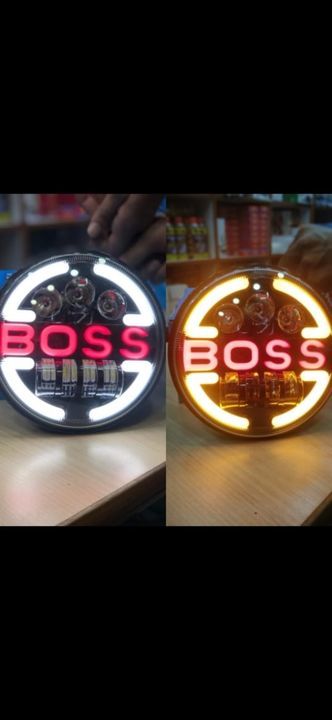 Boss Royal Enfield headlight uploaded by One stop shop on 3/14/2021