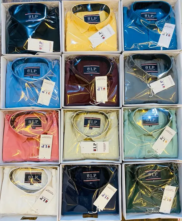 Premium box packing plain shirts  uploaded by Sharma textiles on 6/19/2023