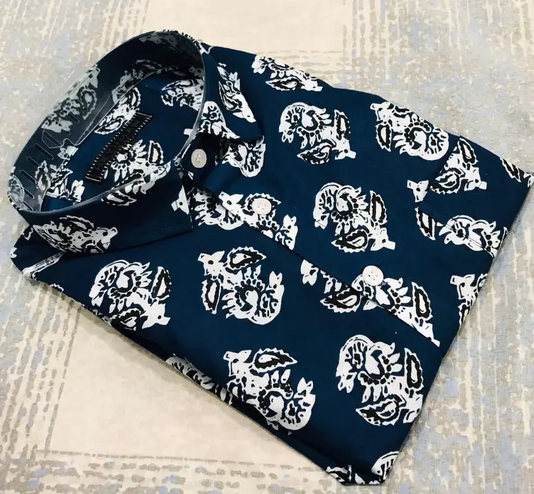 Sanganeri Printed Full Sleeves Shirt / Cod Available / Starting Price  uploaded by business on 6/19/2023