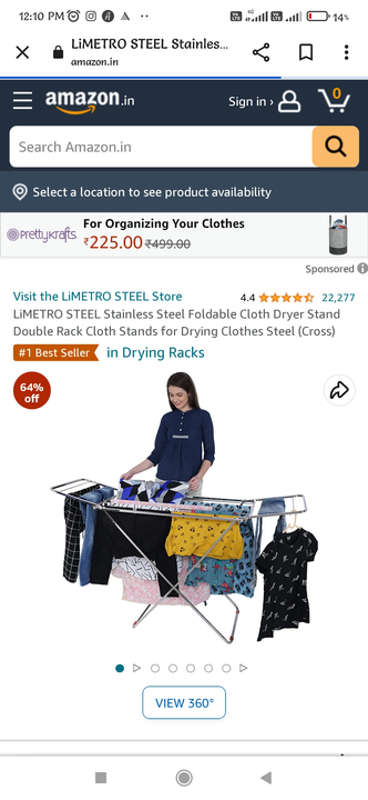 Clothing stand  uploaded by business on 6/19/2023