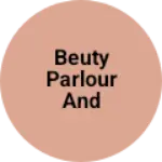 Business logo of Beuty parlour and redmade