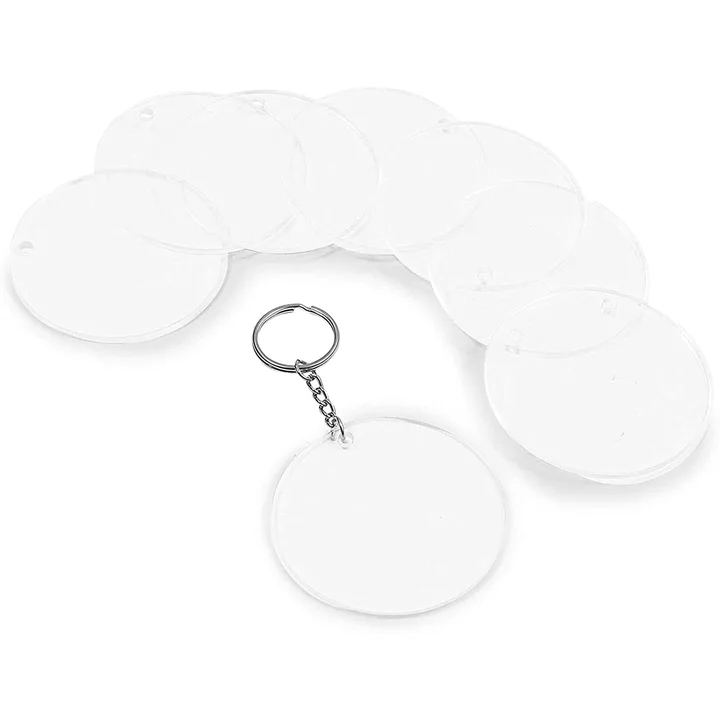 Acrylic Round keychain  uploaded by PRAVI ENTERPRISE on 6/19/2023