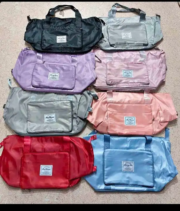 Foldable travel bag same uploaded by Handloom kids on 6/19/2023