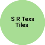 Business logo of S R texs tiles