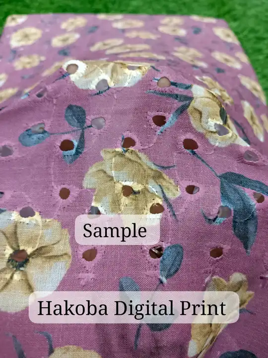 COTTON CHIKAN HAKOBA  uploaded by Mataji Fashion on 6/19/2023