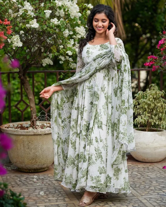 Maxi Gown wid Duppata  uploaded by Rang Bhoomi on 6/19/2023