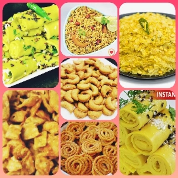 Post image Fresh , hygiene snacks !  Chakali , chivada , khare shankar pali, kaju shankar pali , surlichi vadi (khandavi) ready to eat in solapur