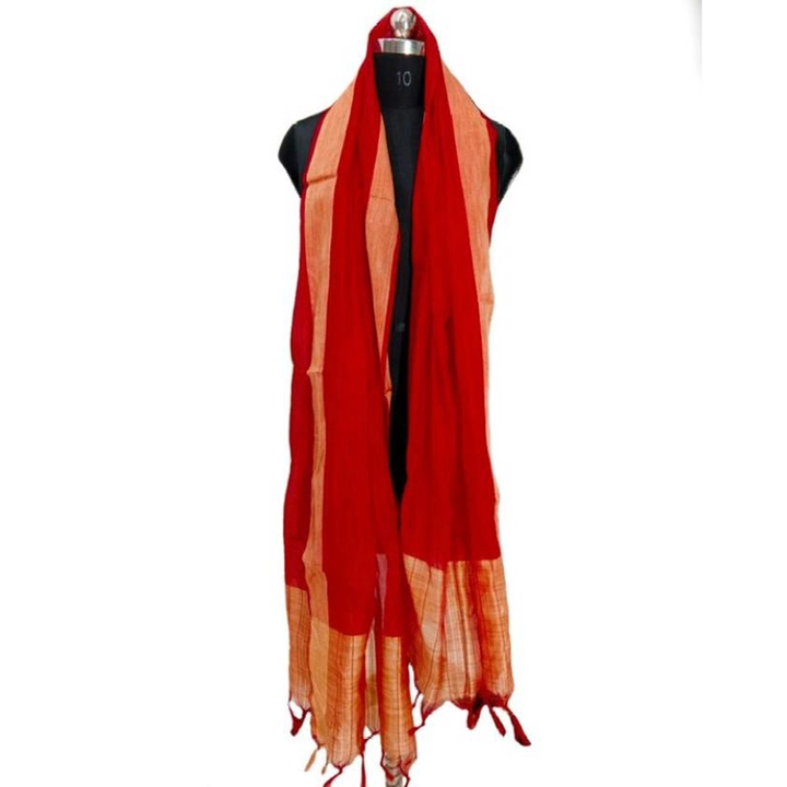 Red Colour Banarasi Dupatta Size 2.25 Meter uploaded by SPK Impact on 6/19/2023