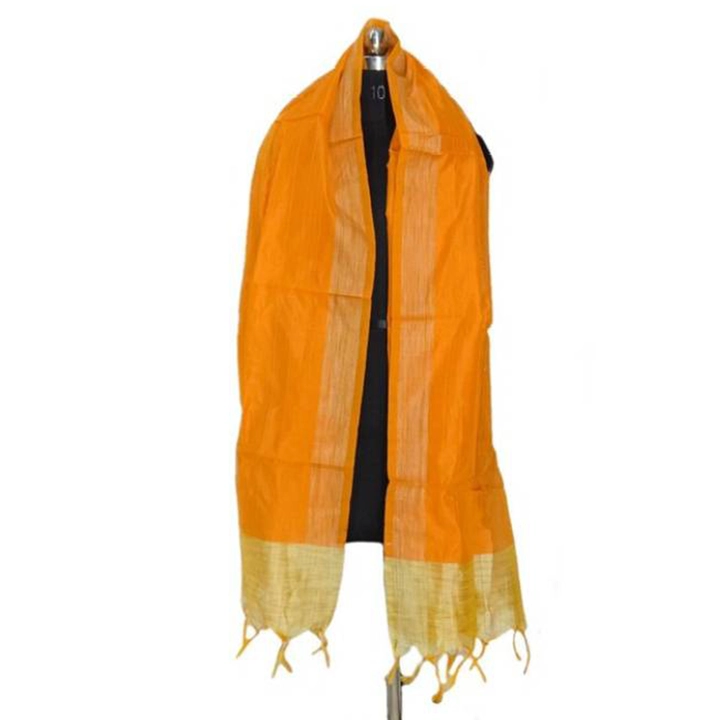 Orange Colour Banarasi Dupatta Size 2.25 Meter uploaded by SPK Impact on 6/19/2023